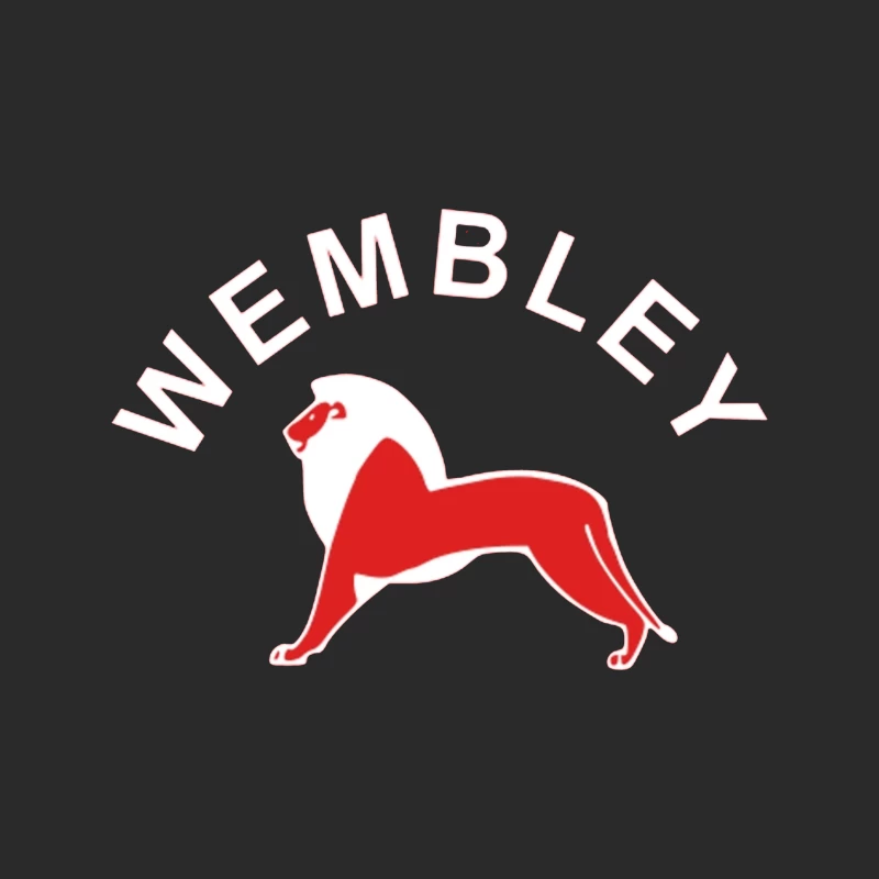 Wembley Red Greyhound Logo Design Baseball Cap