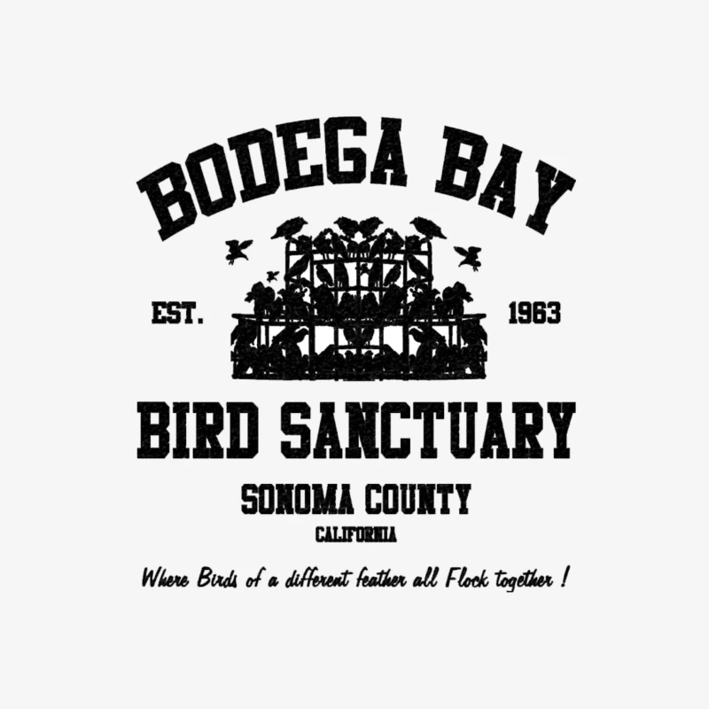 BODEGA BAY BIRD SANCTUARY 2 Male Long Sleeve T-Shirt
