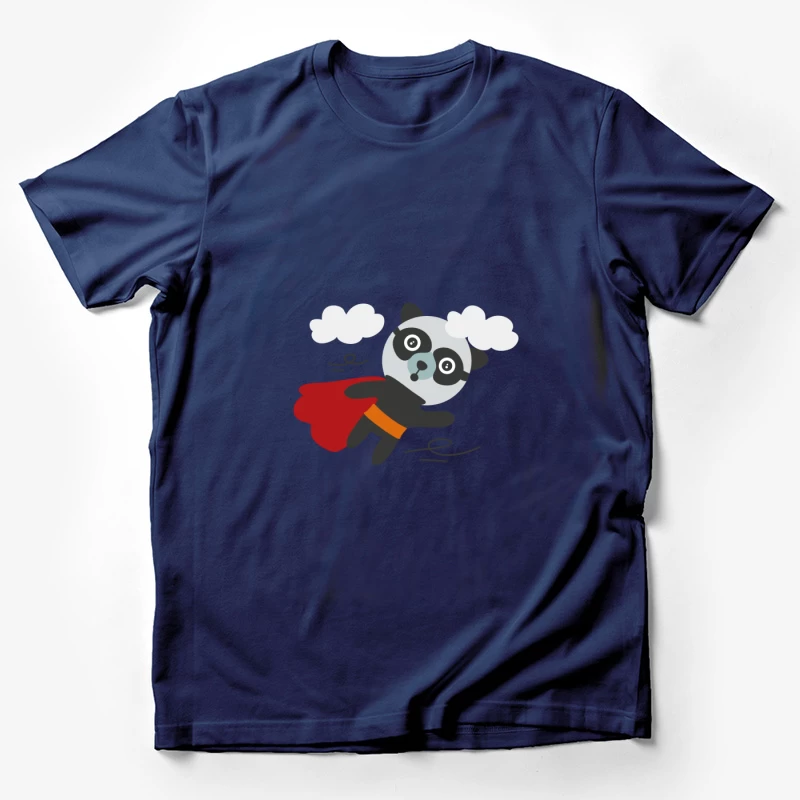Panda Super-héros en Vol Homme T-Shirt