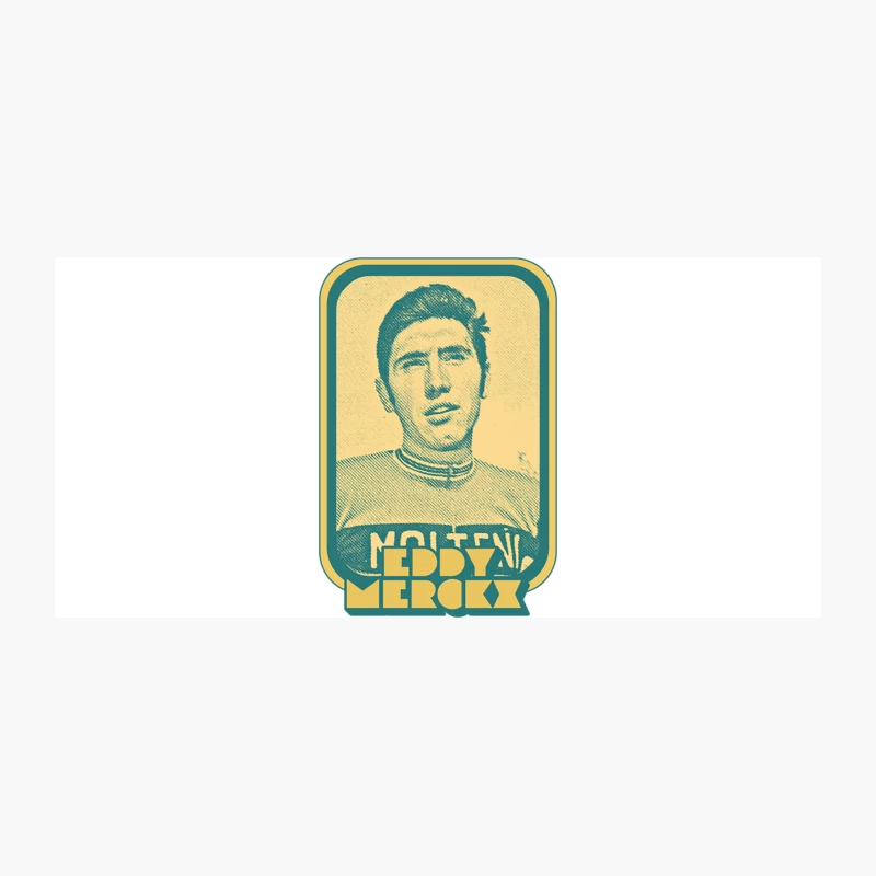 Eddy Merckx  Retro Cycling Fan Art Design Coffee Mug