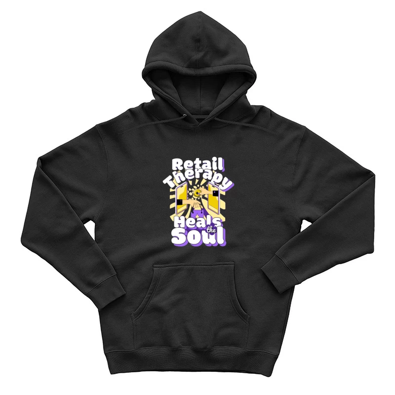 Einzelhandelstherapie heilt die Seele Herren Pullover Hoodie