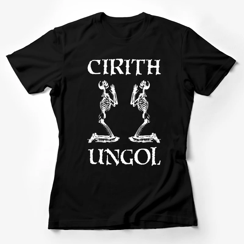 Cirith Ungol On Your Knees Female T-Shirt