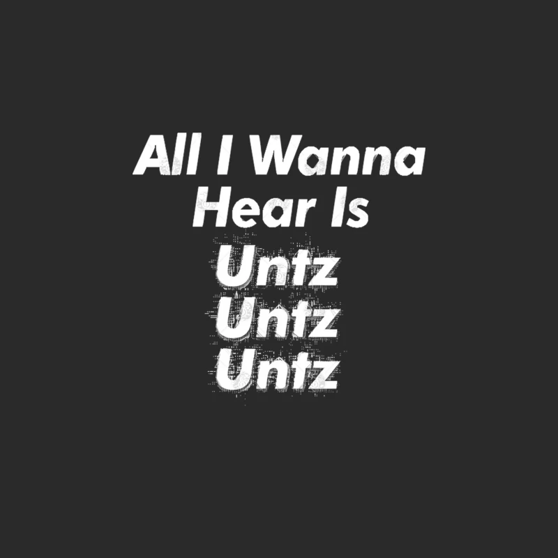 All I Wanna Hear Is Untz Untz Untz - Techno Lover Gift Baseball Cap