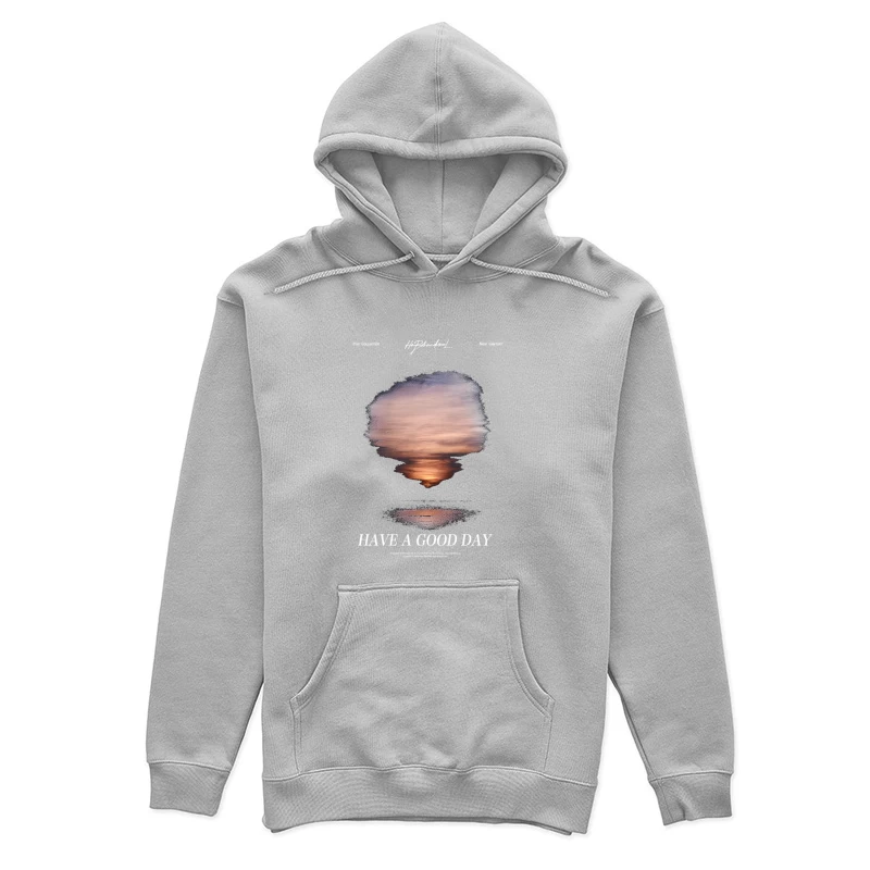 Sonnenuntergang am Meer: Kunstvolle Natur Damen Pullover Hoodie