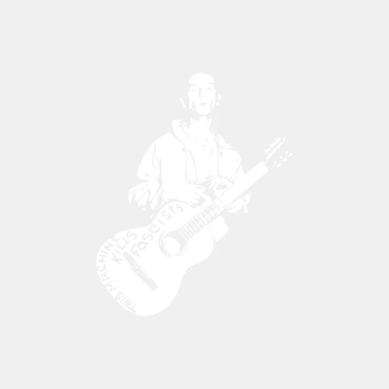 Woody Guthrie This Machine Kills Fascists Male Tank Top