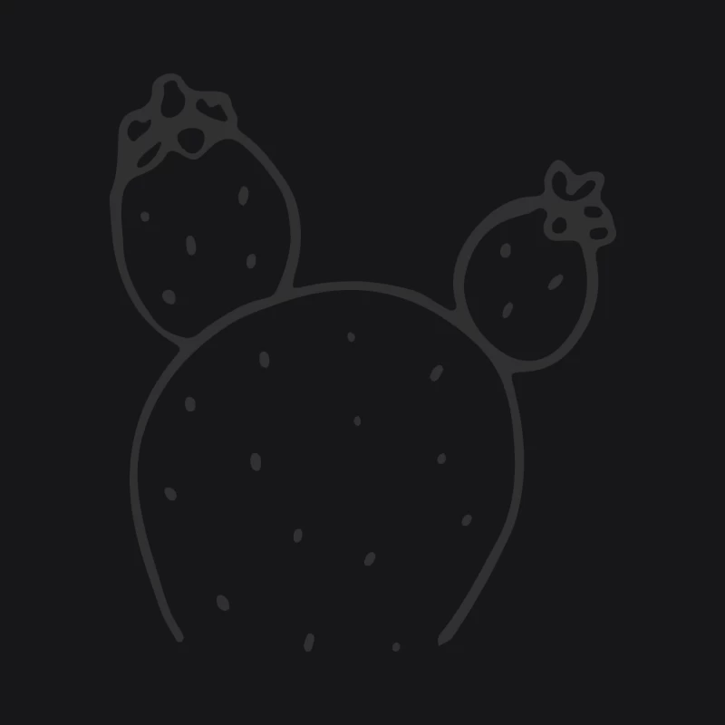 Illustration de cactus minimaliste Femme Sweat à capuche