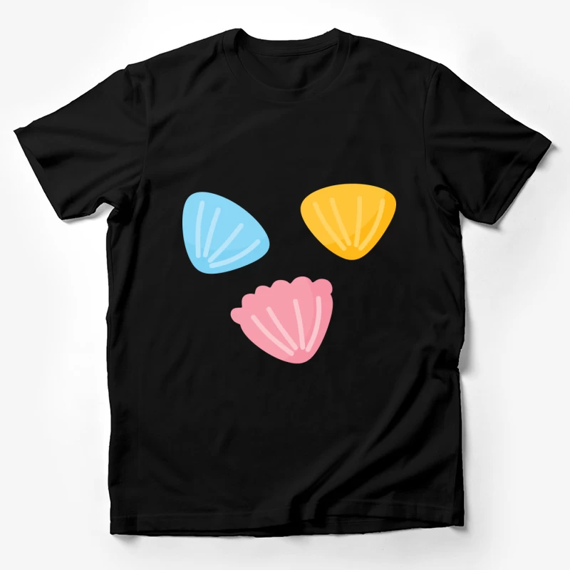 Coquillages colorés modernes Homme T-Shirt