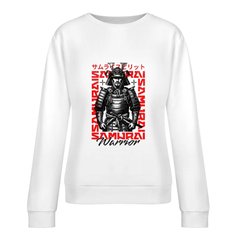 Design d'Esprit Samouraï Guerrier Femme Sweat-shirt à enfiler