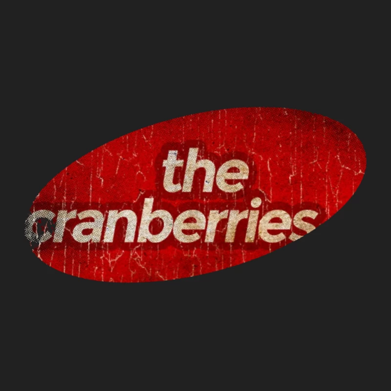 The Cranberries Vintage Band Logo in Red Bucket Hat