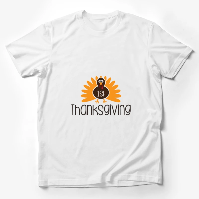 Premier Thanksgiving avec dinde Homme T-Shirt