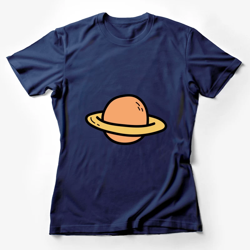 Illustration Planète aux Anneaux Femme T-Shirt