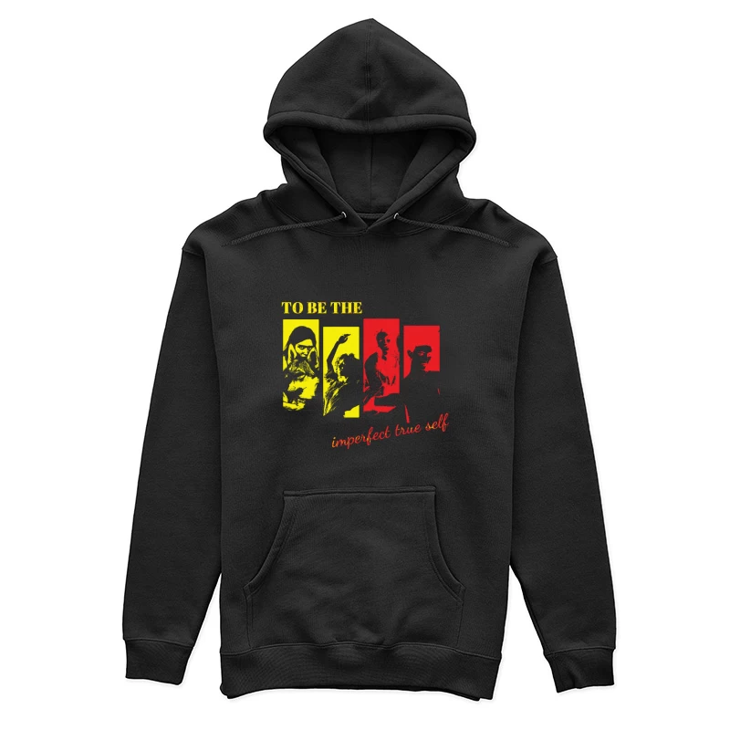 Sei das unvollkommene wahre Selbst Damen Pullover Hoodie