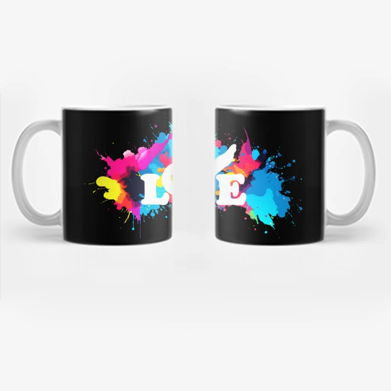 Coldplay Colorful Splash Coffee Mug