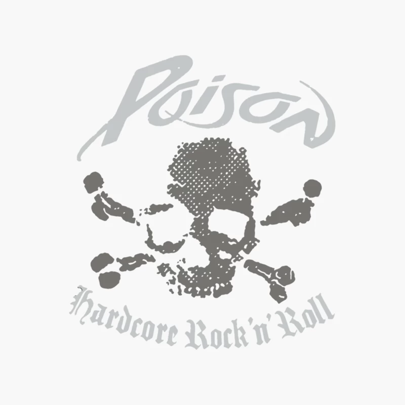 Poison Hardcore Rock n Roll Cotton Tote Bag
