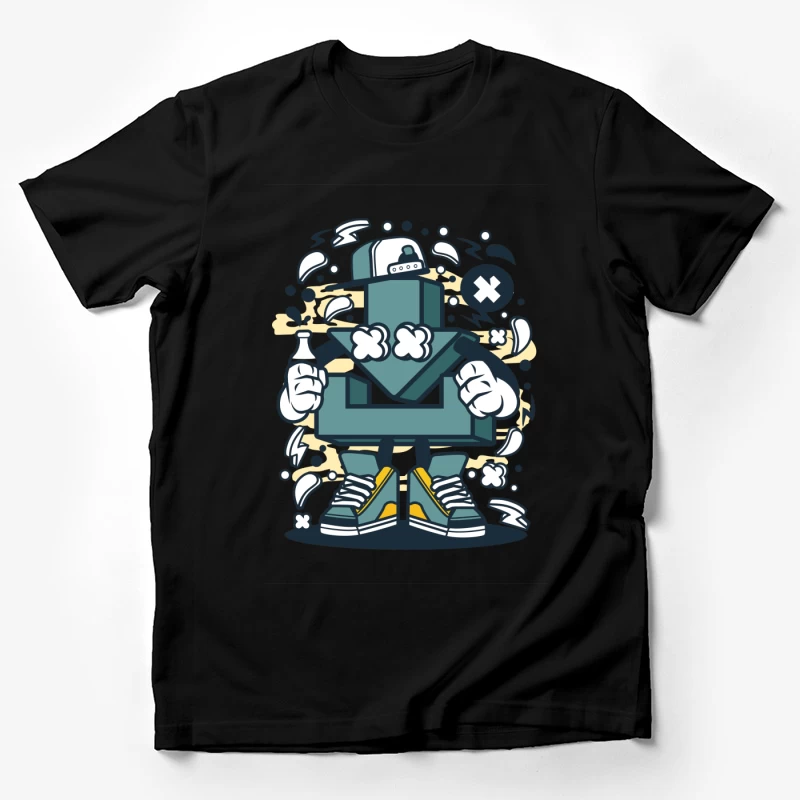 Personnage de bande dessinée graffiti Homme T-Shirt
