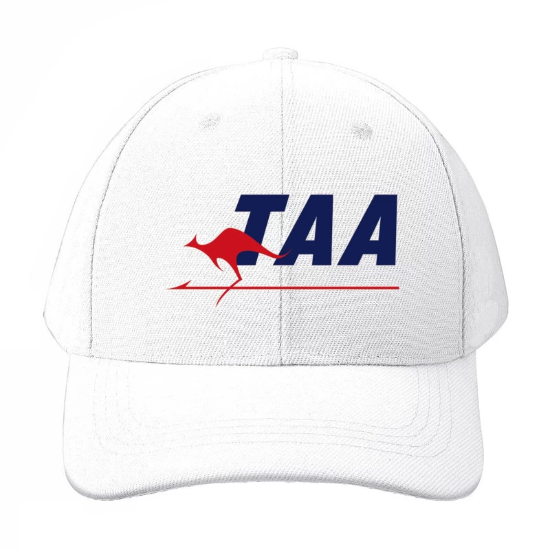 TAA (Trans Australia Airlines) Vintage Logo with Red Kangaroo Baseball Cap