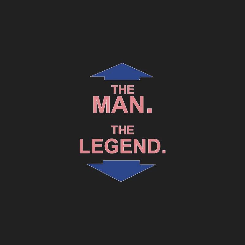 THE MAN - THE LEGEND FUNNY Bucket Hat