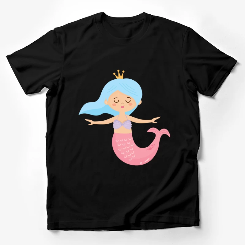 Petite sirène avec couronne Homme T-Shirt
