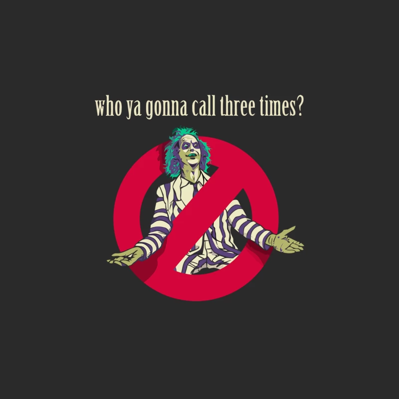 Ghostbusters Inspired Illustrated Parody Poster Baseball Cap
