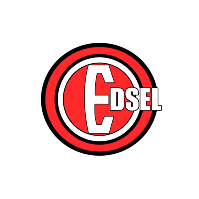 Edsel blue Pin