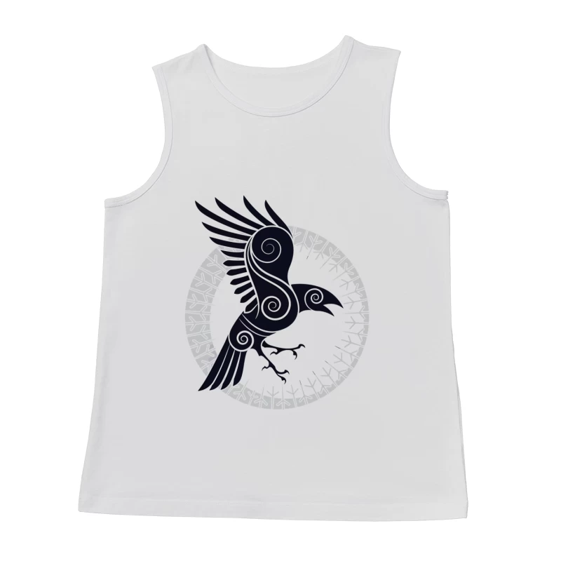 Raven of the Ancient Skies Male Tank Top