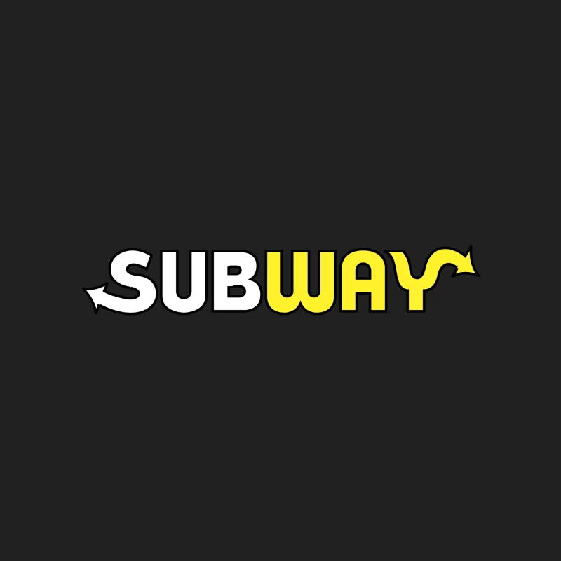 Subway Restaurant Chain Logo Design Bucket Hat