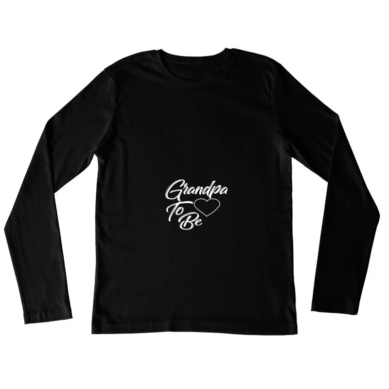 Annonce d'un futur grand-père Femme Manches Longues T-Shirt