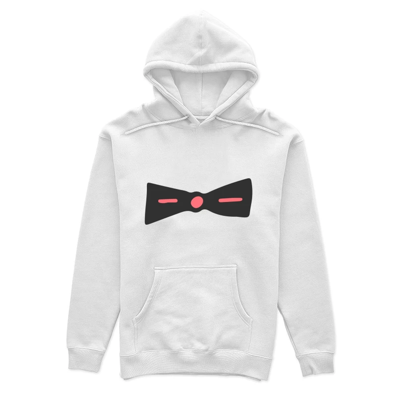 Noeud papillon élégant avec détails roses Femme Sweat à capuche