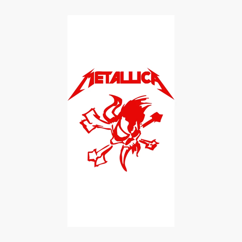 uomo METALLICA Heavy Metal rock MUSICA iPhone Case