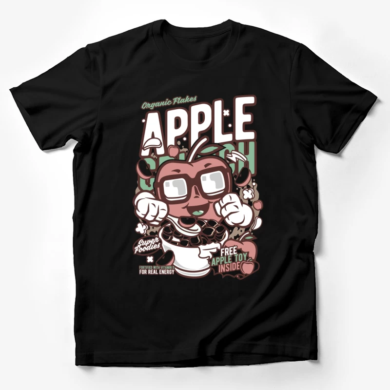 Céréales Pomme Croquante avec Jouet Gratuit Homme T-Shirt