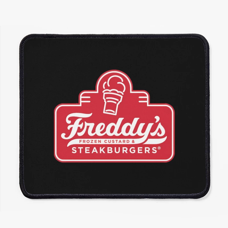 Freddy's Frozen Custard & Steakburgers Restaurant Logo Mouse Pad