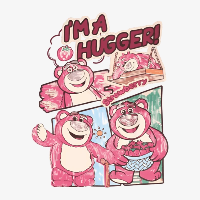 Lotso der Umarmungsbär Herren Pullover Sweatshirt