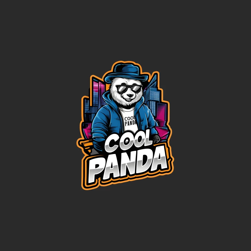 Cool panda design 03 Baseball Cap