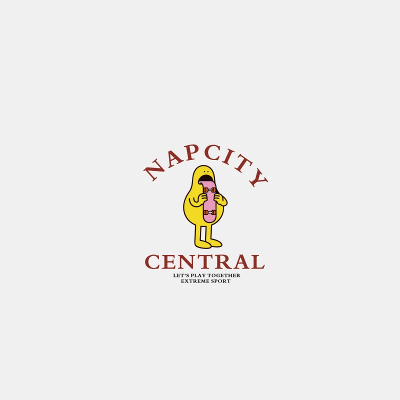 Nap City Skateboard Cartoon Herren Tanktops