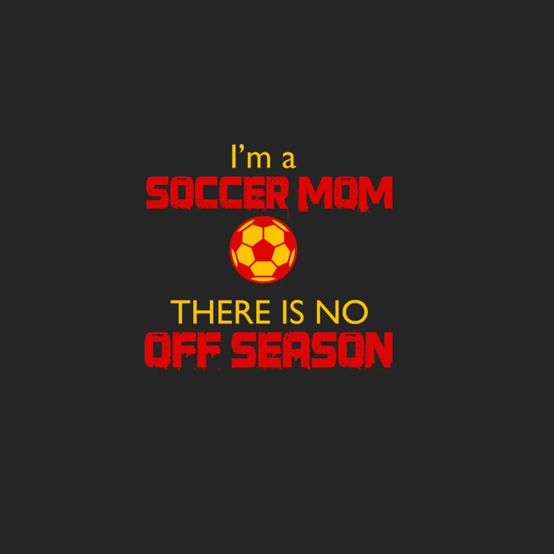 Humour de maman de foot sans pause Homme Sweat-shirt à enfiler