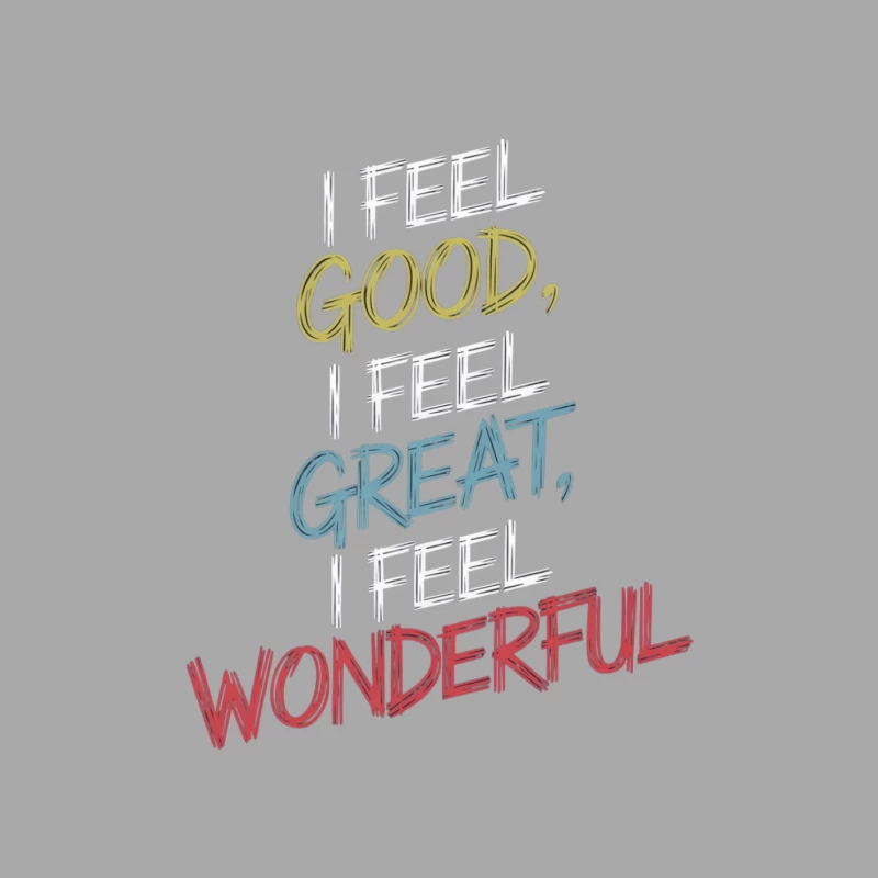 Positive Typography: Good Great Wonderful Inspirational Quote Female Pullover Hoodie