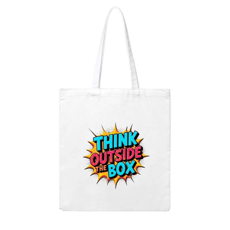 Creative Thinking Concept Cotton Tote Bag