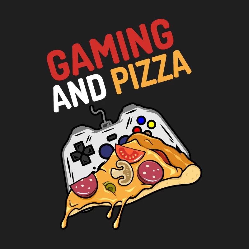 Gaming und Pizza Spaß Herren Tanktops