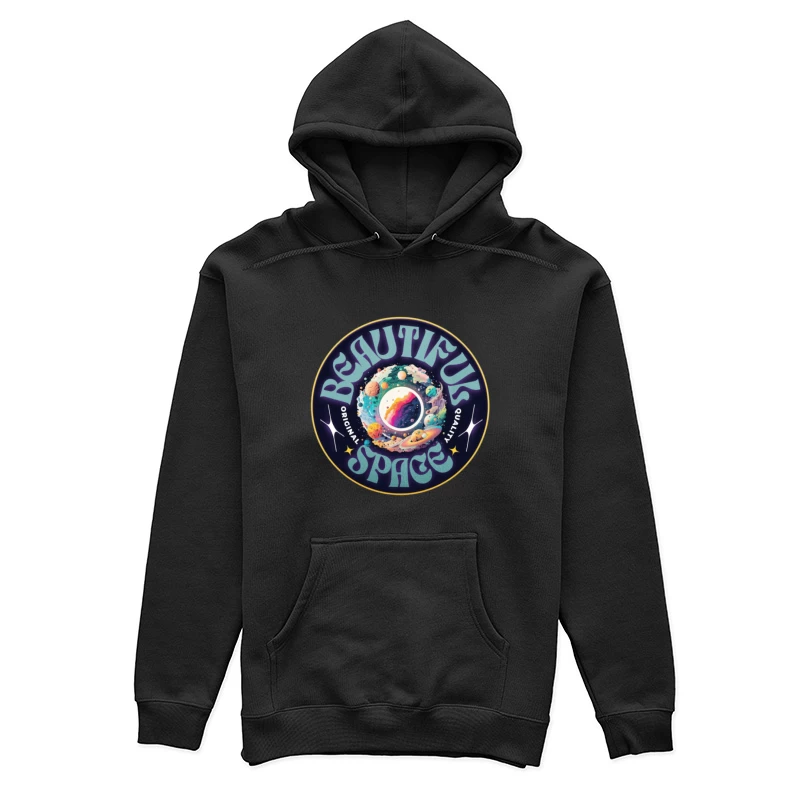 Planeten und Raumkunstwerk Damen Pullover Hoodie