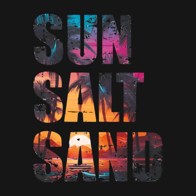 Strandstimmung: Sonne, Salz und Sand Herren T-Shirt