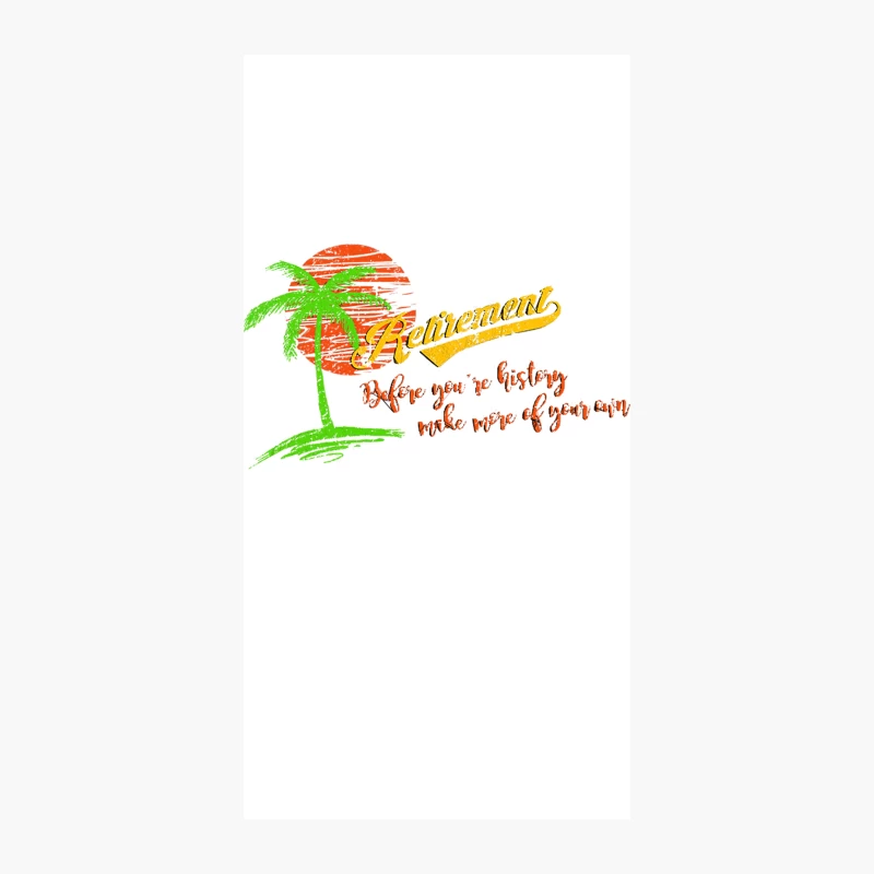 Retirement iPhone Case
