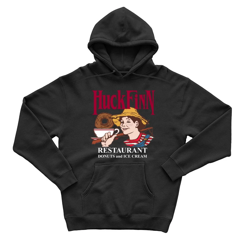 HuckFinn Restaurant Male Pullover Hoodie
