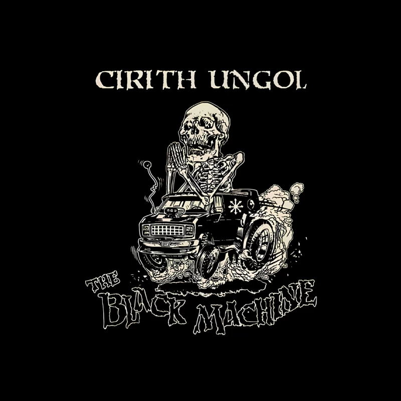 Cirith Ungol The Black Machine Mouse Pad