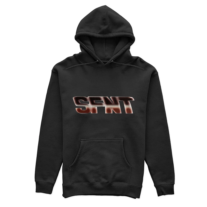 Verzerrte SFNT-Typografie Damen Pullover Hoodie