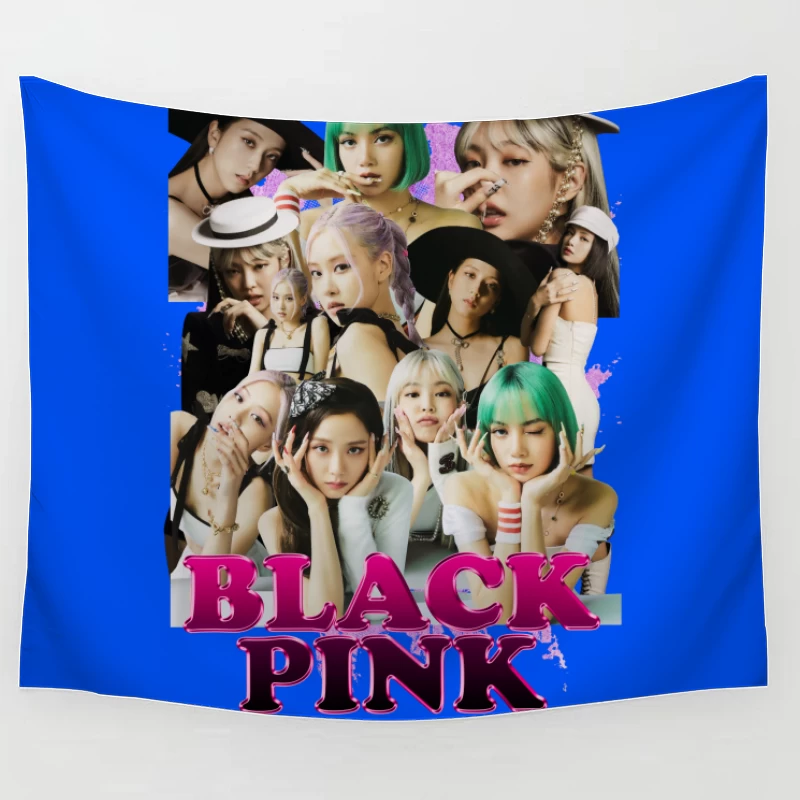 BLACKPINK: K-pop Girl Group Fashion Poster Tapestry