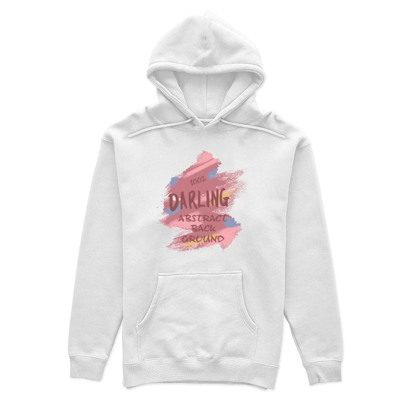Abstrakte Kunsthintergrund Illustration Damen Pullover Hoodie