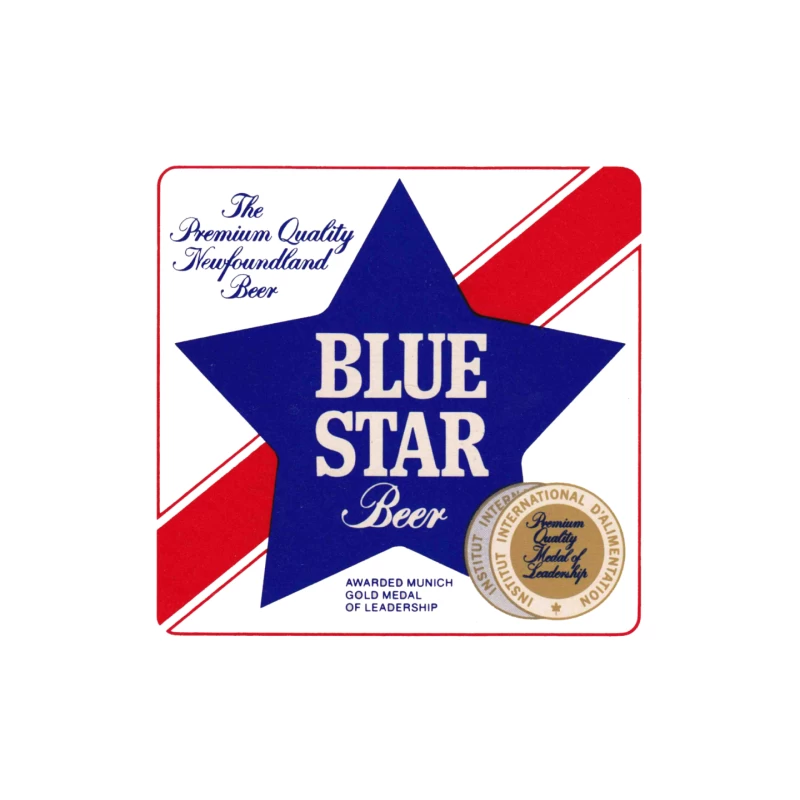 Blue Star Beer 22 Mouse Pad