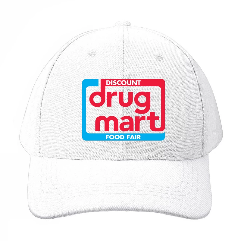 Discount Drug Mart Food Fair Vintage Retail Logo Baseball Cap