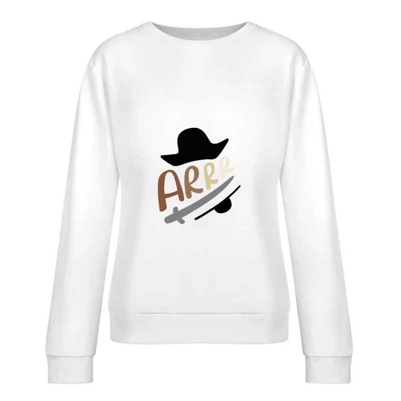 Insigne pirate classique Femme Sweat-shirt à enfiler