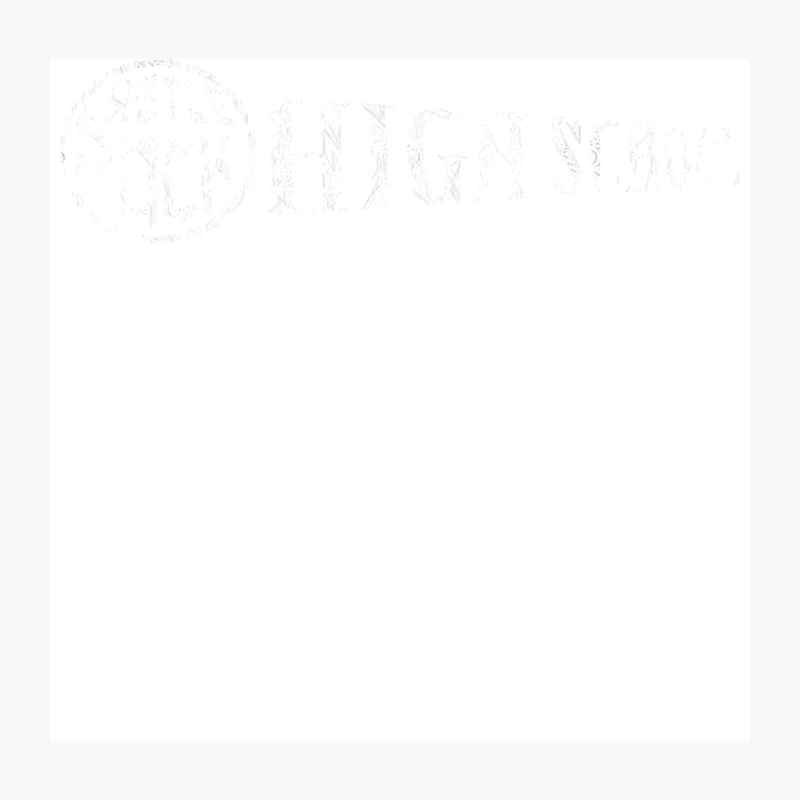 Faded White Text Barely Visible Throw Pillow